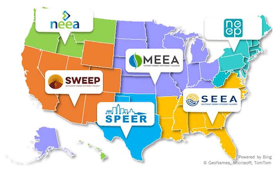 US map showing REEO regions