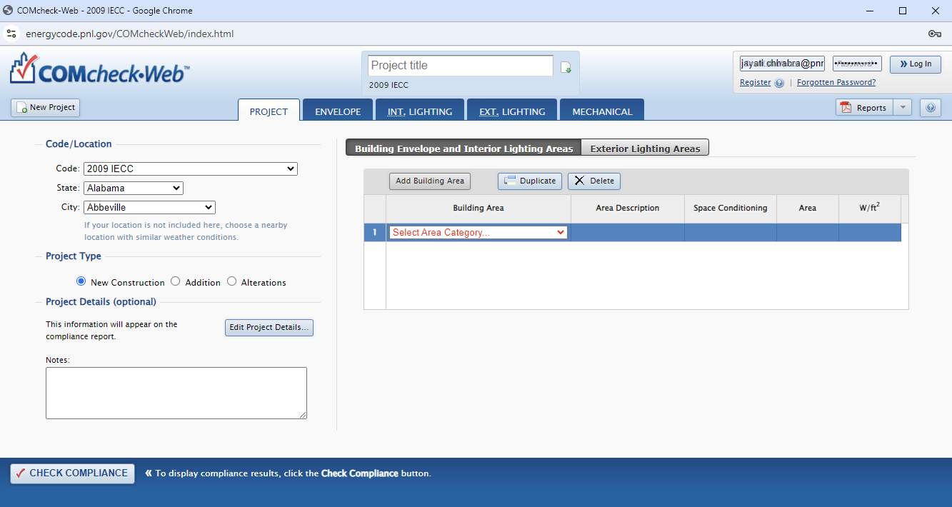 Legacy COMcheck_Web