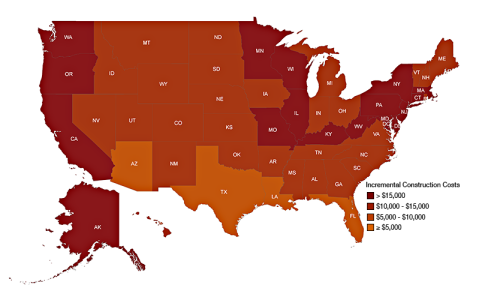 Impacts cost analysis map banner